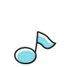 ブルー音符